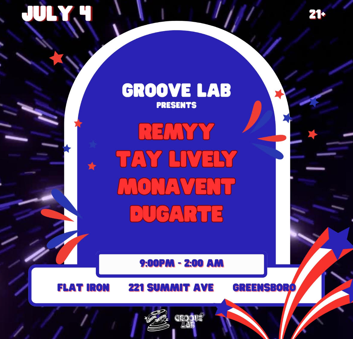 FUN FOURTH: GROOVE LAB