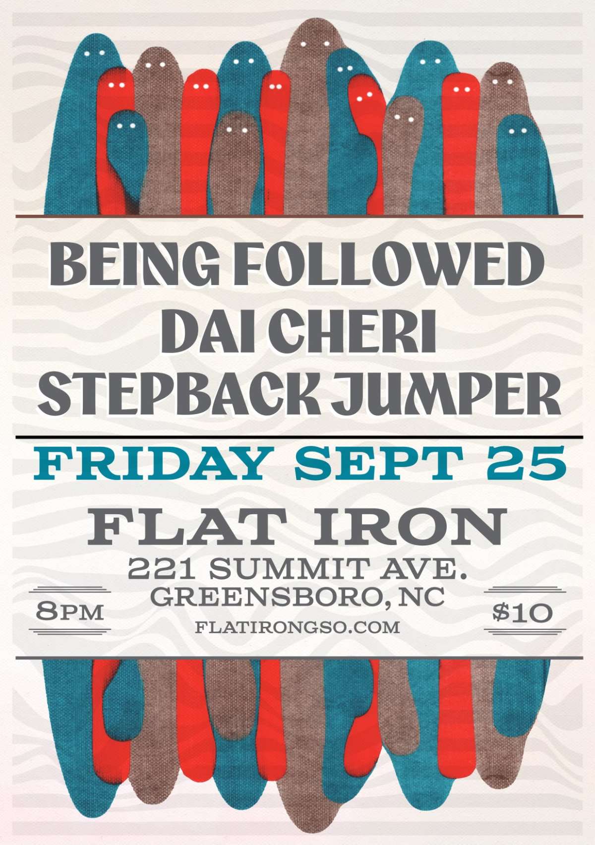 Being Followed, Dai Cheri, and Stepback Jumper