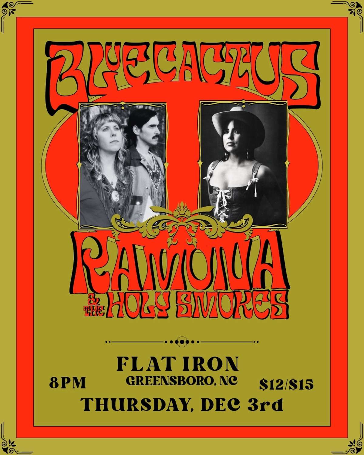 Blue Cactus w/ Romona & the Holy Smokes