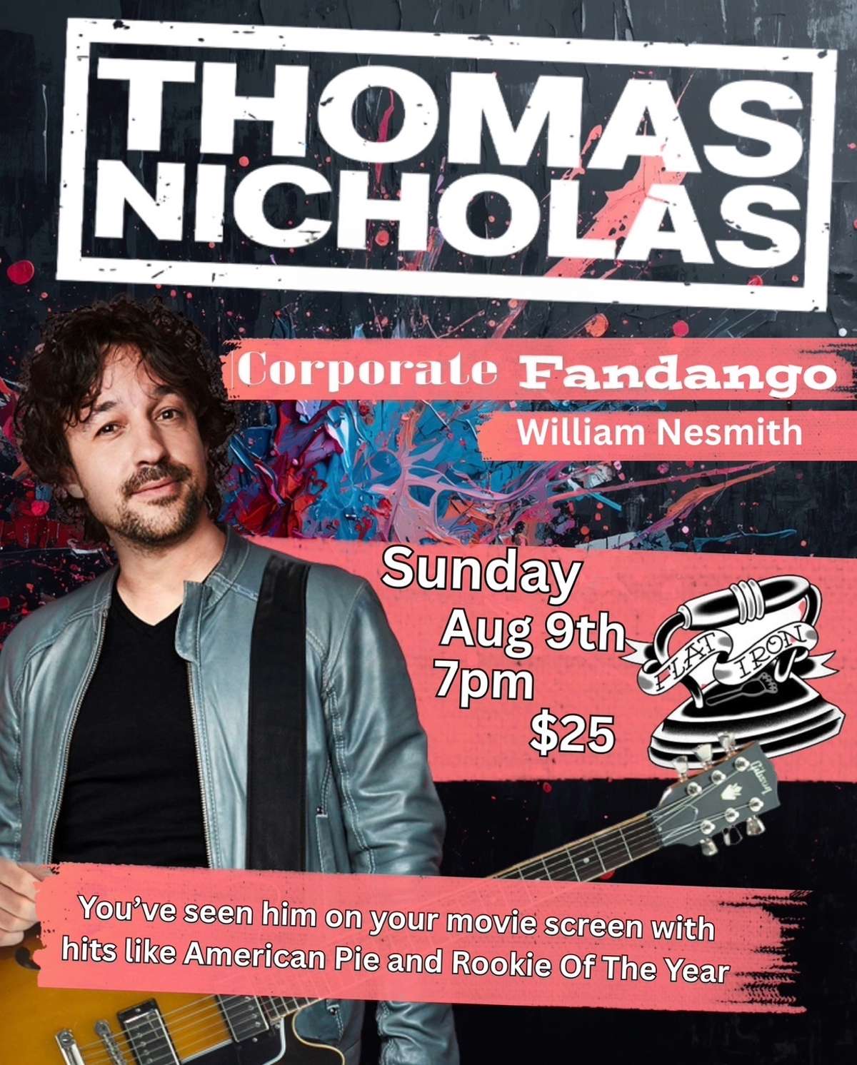 Chill Extreme Presents Thomas Nicholas w/ Corporate Fandango and William Nesmith