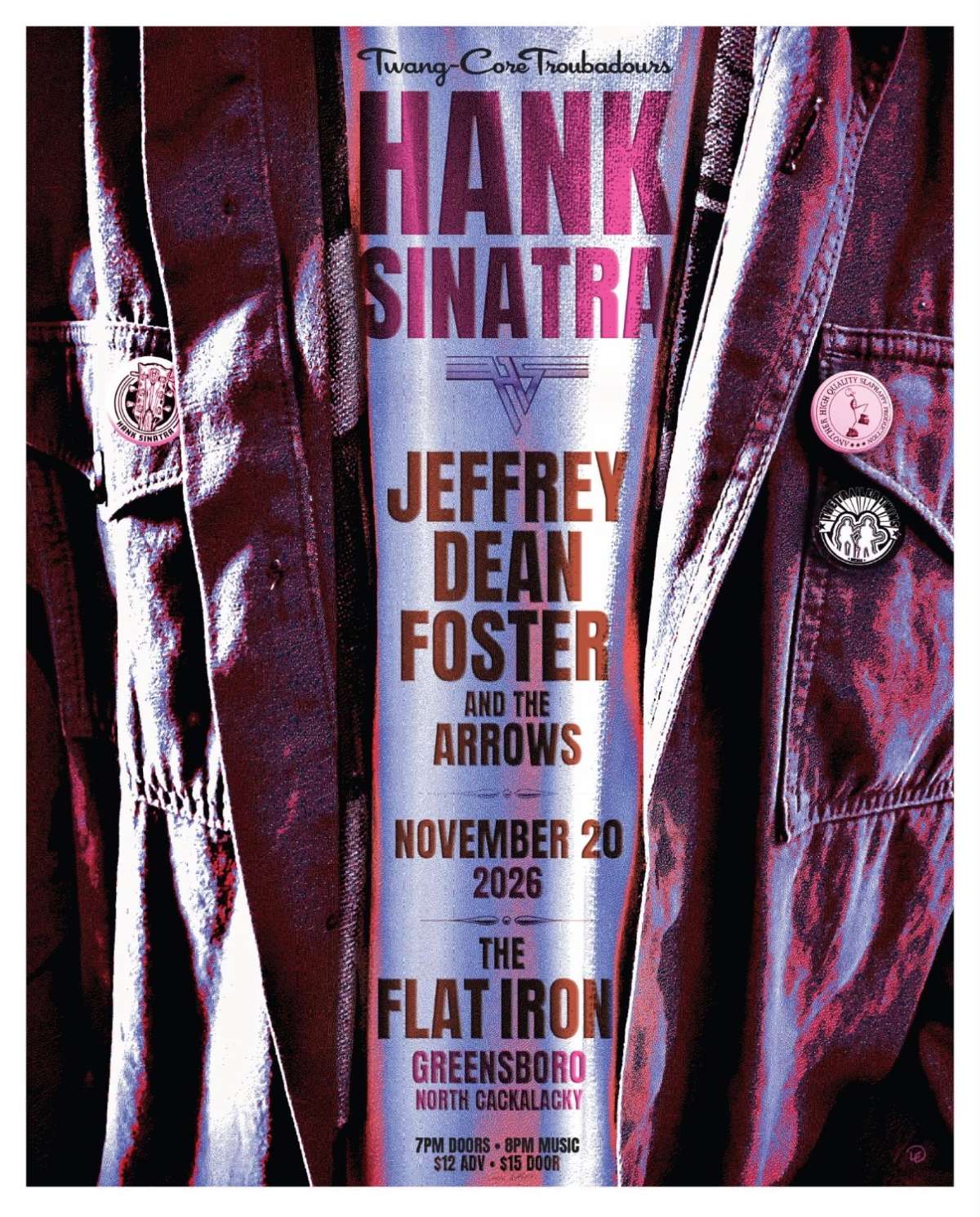 Hank Sinatra w/ Jeffrey Dean Foster and the Arrows