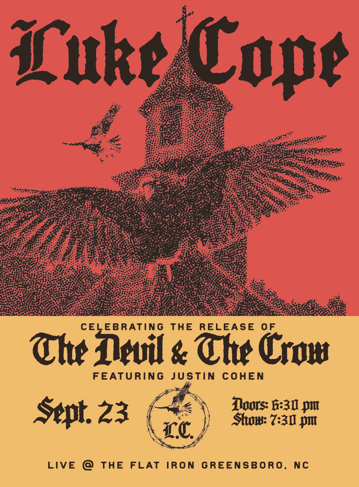 Luke Cope EP Release Show Featuring Justin Cohen