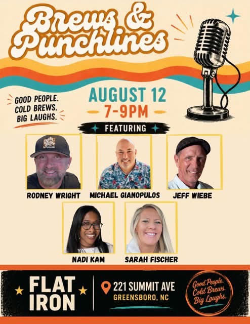 BREWS & PUNCHLINES