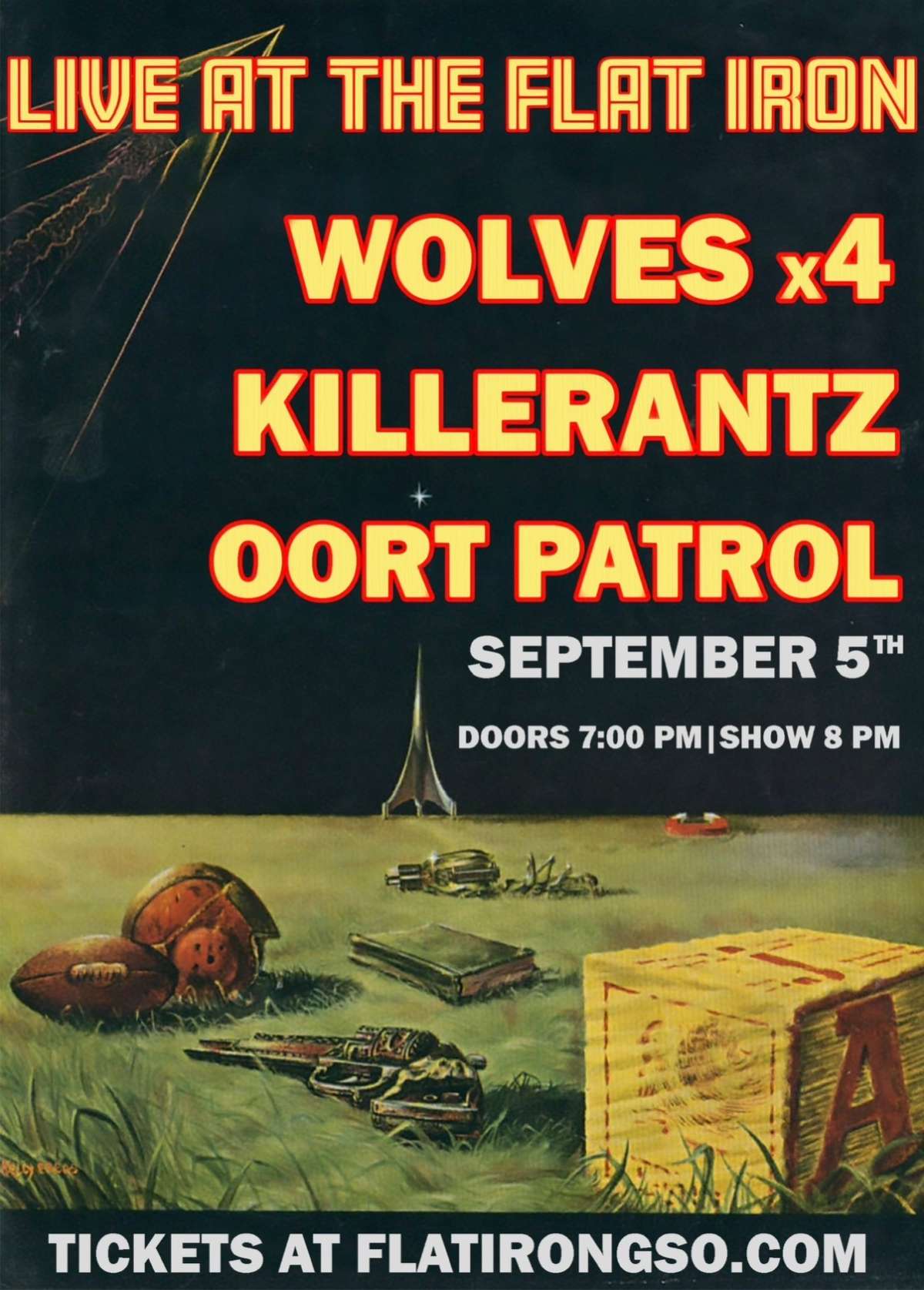 Wolves x4, Killerantz, and Oort Patrol