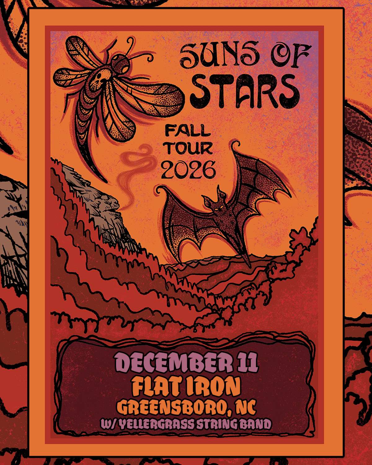 Suns Of Stars w/ Yellergrass String Band