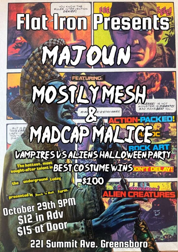 vampires vs aliens halloween party with majoun mostly mesh and madcap mallice