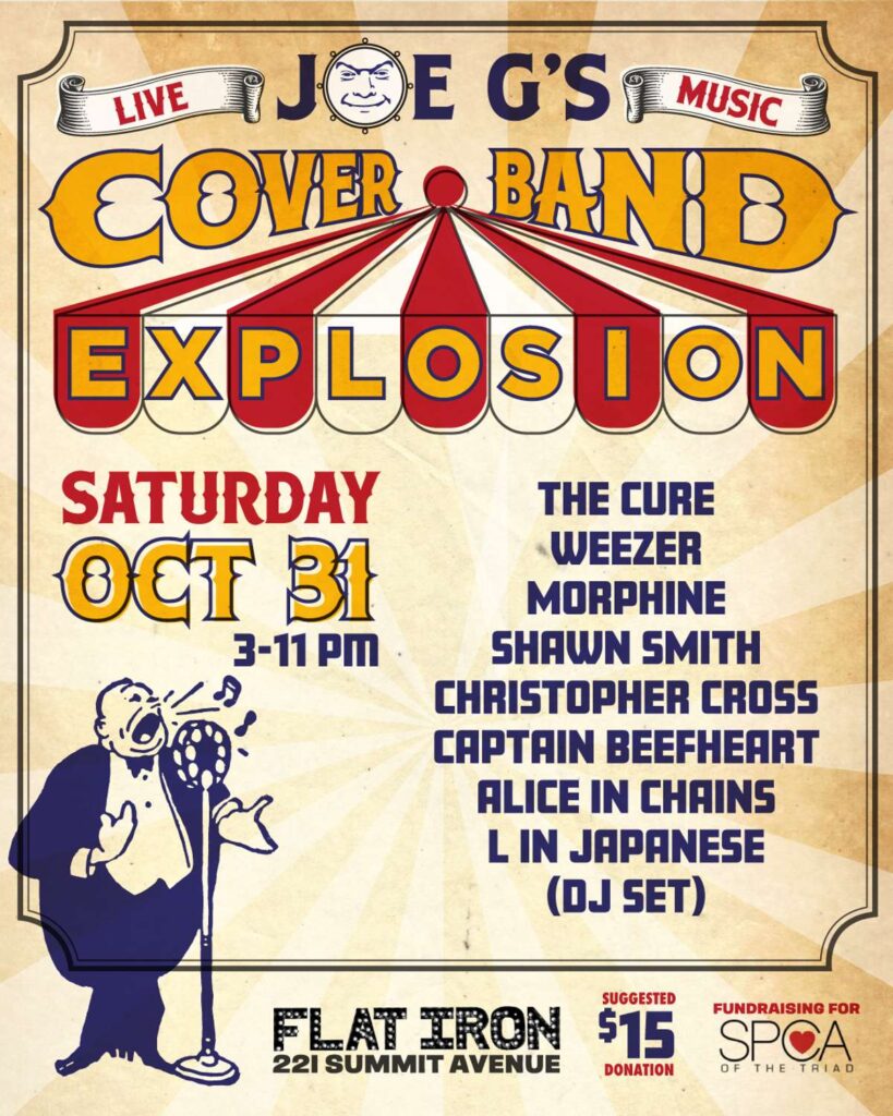 Joe G’s Cover Band Explosion 1 joe gs cover band explosion