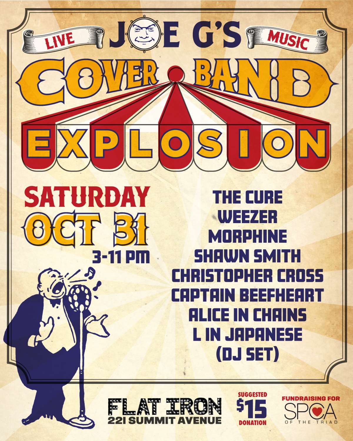 Joe G’s Cover Band Explosion