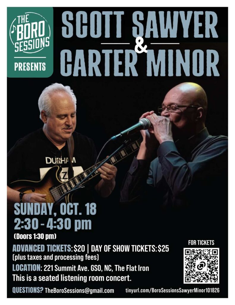 The ‘Boro Sessions Presents Scott Sawyer and Carter Minor 4 the boro sessions presents scott sawyer and carter minor