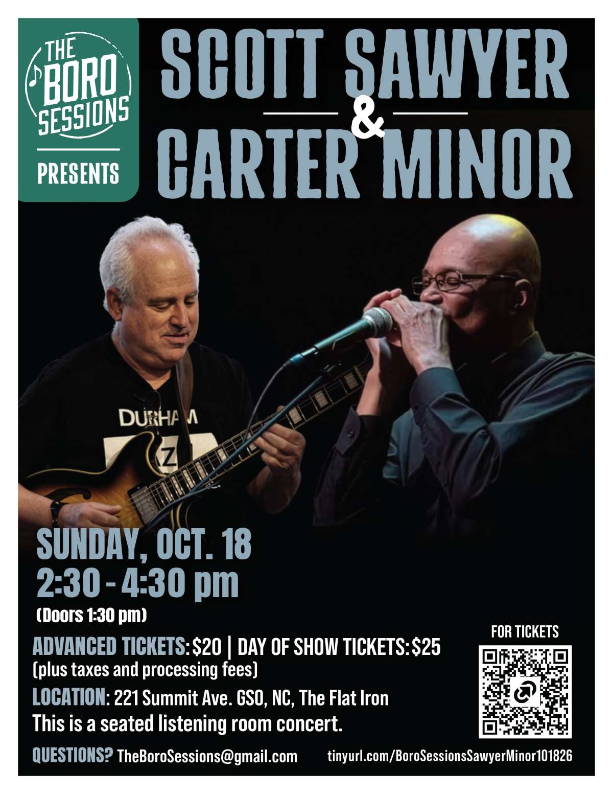 The ‘Boro Sessions Presents Scott Sawyer and Carter Minor